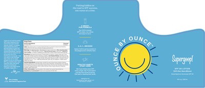 Ounce By Ounce Spf 30 Label (Ounce By Ounce Mineral Lotion Spf 30 Label)